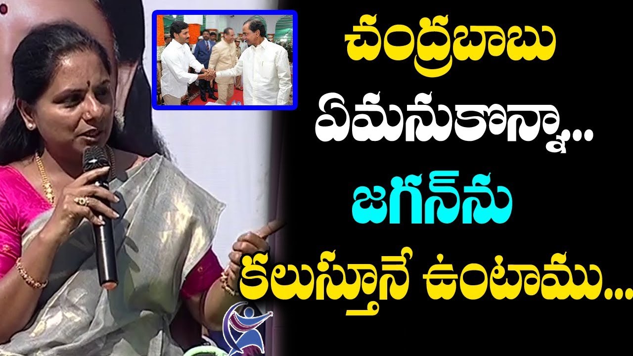 TRS MP Kavitha Comments Over KTR Meeting With YS Jagan | 