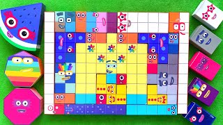 Looking for Numberblocks NEW 25 115 Puzzle Tetris Shape, ASMR chirping of birds