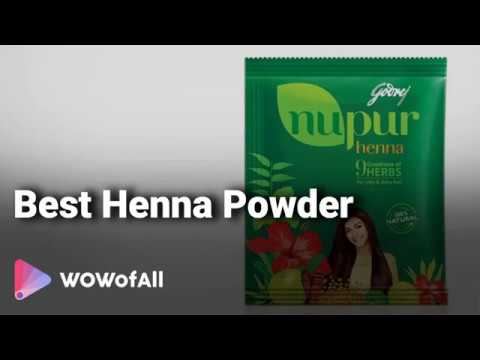 Best Henna Powder in India: Complete List with Features, Price Range &  Details - 2019 - YouTube