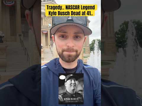 Kyle Busch, Nascar Legend, Dead at 41..  Tragedy.. #kylebusch #nascar #sports #news #trending #viral