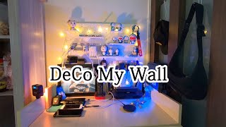 Sharing How to deco your wall with some cheap wall board