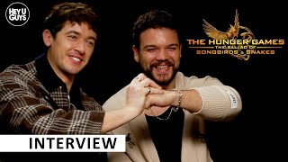 The Hunger Games: The Ballad of Songbirds & Snakes - Tom Blyth & Josh Andrés Rivera on making it fun