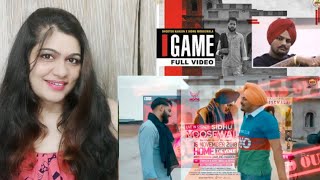 Game Song Reaction | Shooter Kahlon ft. Sidhu Moosewala | Smile With Garima