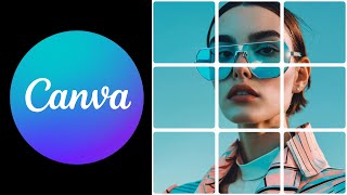 How to Design Grid Photo Effect using CANVA | Canva Tutorial for Beginners | Canva Tutorial