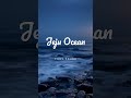 🌊 Jeju Night Ocean | Waves & Soft Wind | 8 Hour Sleep Ambience #Shorts