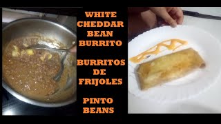 TACO BELL BEAN BURRITO COPYCAT! PINTO BEANS FRIJOLES REFRIED BEANS PROTEIN PACKED VEGETARIAN RECIPE