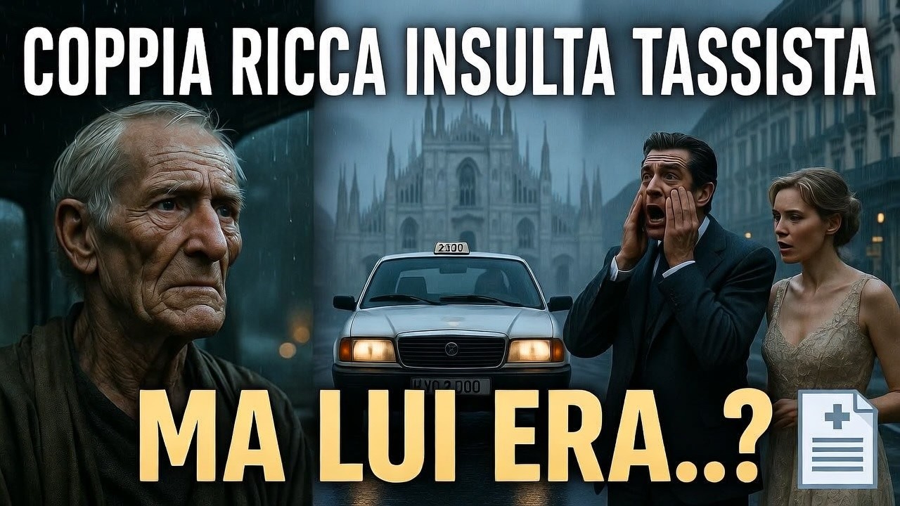 Coppia Dimentica Documenti Dopo Aver Insultato Tassista | Il Finale È Commovente