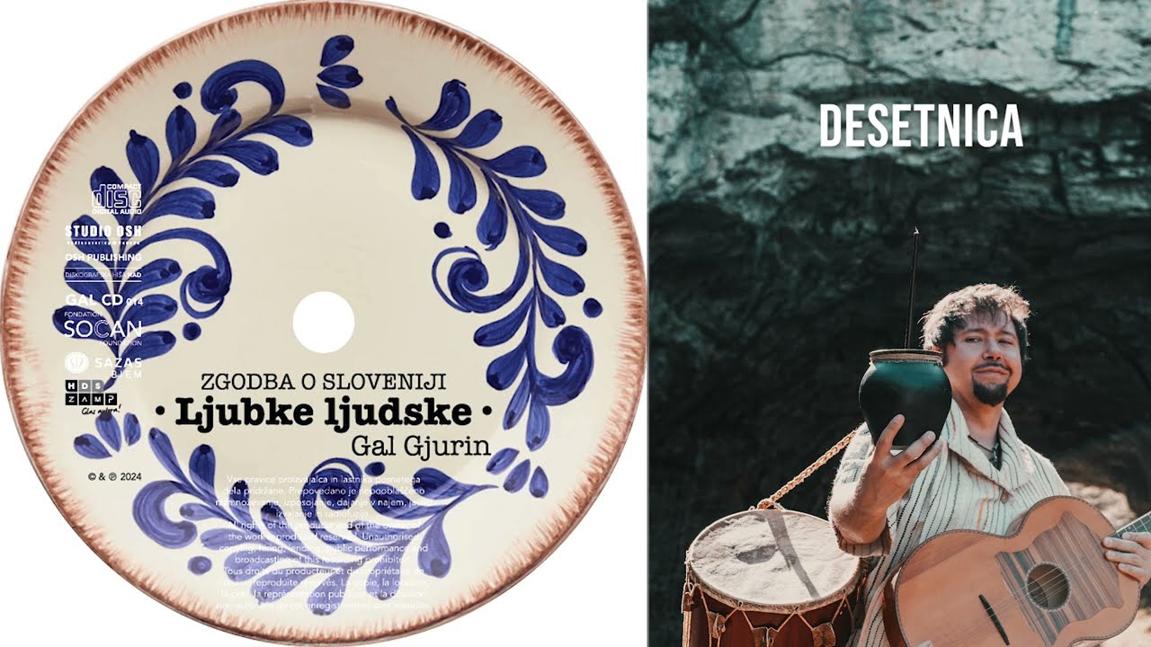 Gal Gjurin: "LJUBKE LJUDSKE" - (CEL ALBUM, 2024) - "ZGODBE O SLOVENKAH"