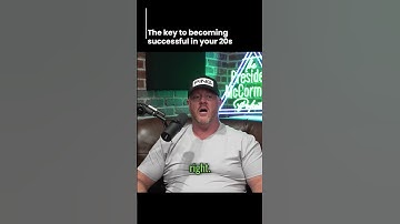 WHAT YOU SHOULD BE LEARNING in your 20s to make life better in your 30s President McCormack Podcast