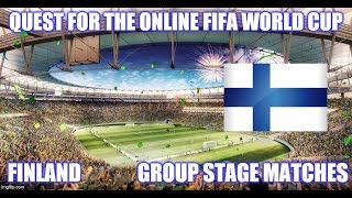 Quest for the online fifa world cup 27. Finland (Group stages) screenshot 2