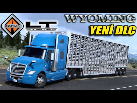 YENİ WYOMING HARİTA DLC // YENİ HAYVAN DORSESİ VE YENİ INTERNATIOAL LT | ATS 1.41 !!