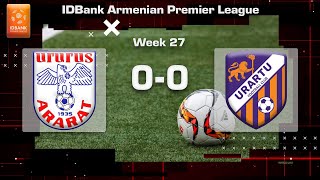 Ararat - Urartu 0:0, IDBank Armenian Premier League 2023/24, Week 27