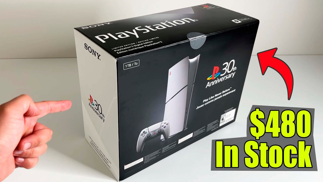 קבלו את חבילת המהדורה המוגבלת לציון 30 שנה ל-PS5 | פתיחת קופסאות, התקנה וסקירה