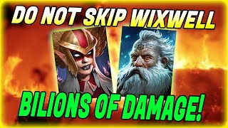 DO NOT SKIP WIXWELL! THEY CAN DO BILIONS OF DAMAGE IN HYDRA! TEST SERVER RAID SHADOW LEGENDS
