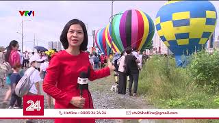 TP Hồ Chí Minh thả khinh khí cầu mừng Quốc khánh | VTV24