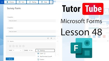 Microsoft Forms - Lesson 48 - Accessing Responses