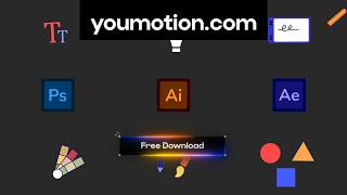 Free Design Tools Icon Pack for Editors for AI Video (Ae, Pr)