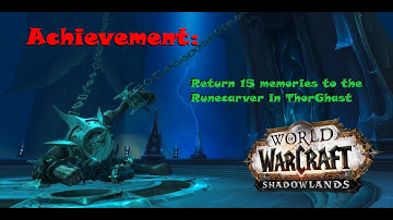 Achievement 15 memories returned to the Runecarver!