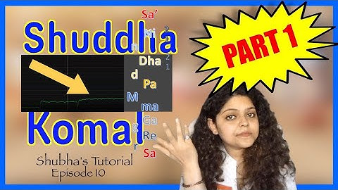 How to visualise flat/sharp notes (Hindi) | कोमल तीव्र स्वर कैसे देखें | Shubha Chaki | NadbrahmaTV