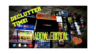 Declutter Time eyeshadow edition