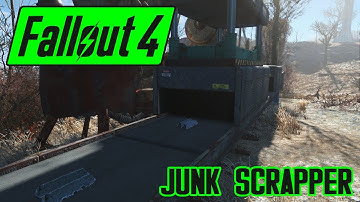 Fallout 4 - How to easily turn junk into raw components!