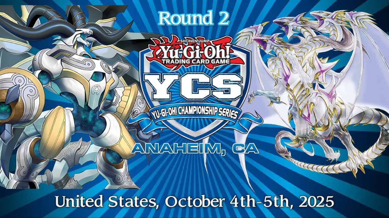 YCS ANAHEIM │ Branded Dracotail VS Primite Blue-Eyes │ Round 2 Yu-Gi-Oh! October 2025