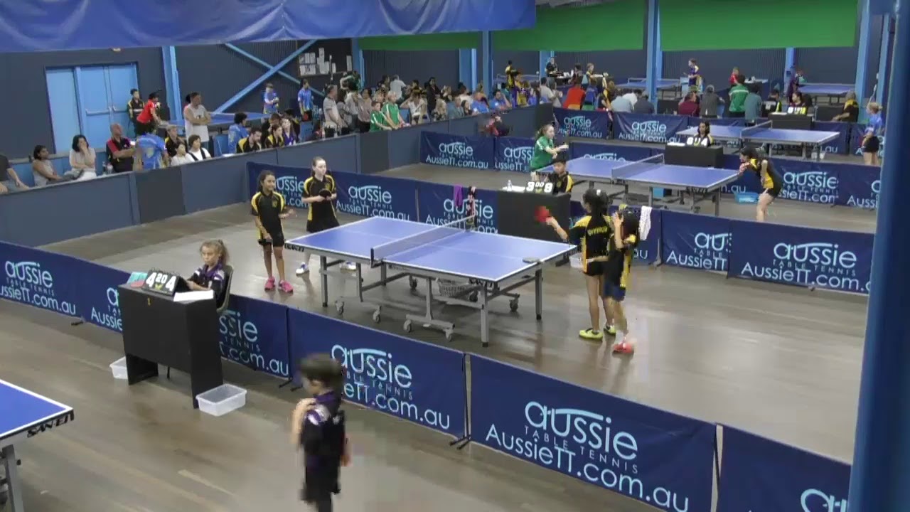 Mackay Table Tennis QLD Juniors Comp YouTube