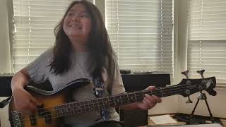 Bullet For My Valentine "Scream Aim Fire" Bass cover by 11 yo.