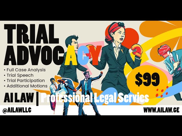 ๐๏ธ Elevate Your Trial Advocacy with AI Law | Powerful Legal Solutions โ๏ธ