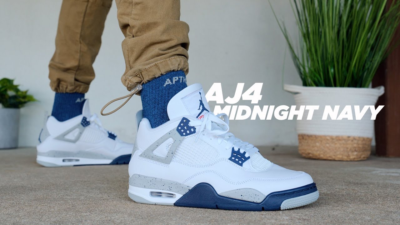 jordan 4 midnight blue