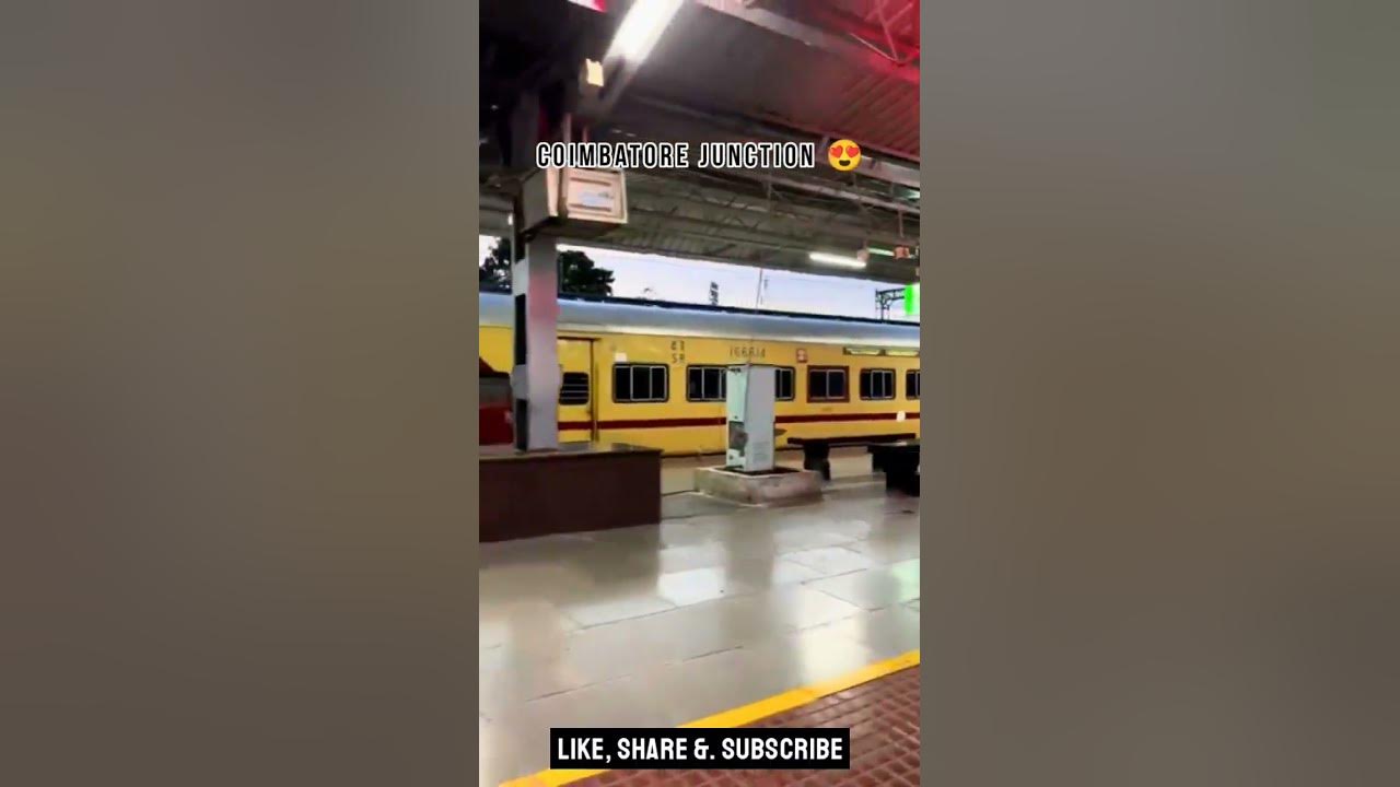 arriving-coimbatore-junction-early-morning-youtube