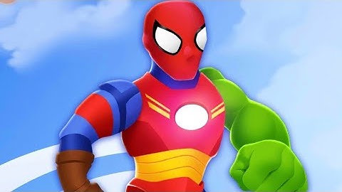 Mashup Hero level (55-60) Spiderman vs Thanos Gameplay