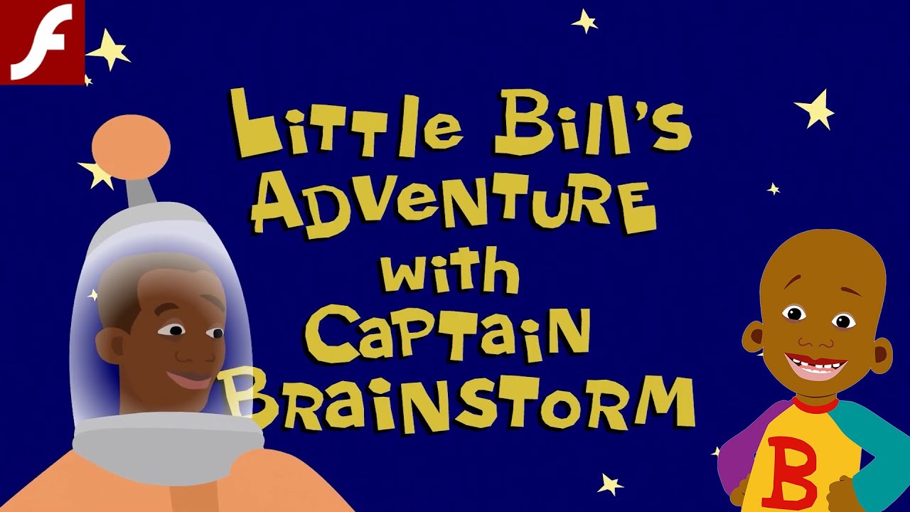 ⁣Little Bill™: Little Bill's Adventure with Captain Brainstorm (Flash) - Nick Jr. Games