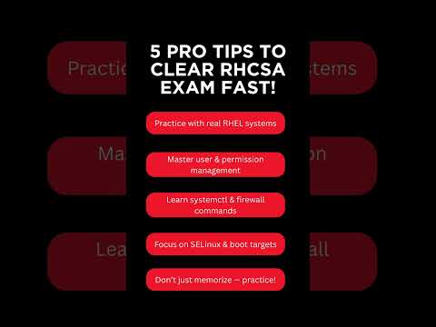 5 Killer Tips to Pass RHCSA Exam! | Hawkstack