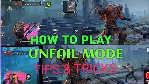 UNFAIL New Map | How to play unfail mode Bgmi / Pubg 
