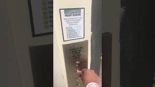 Freight Elevator Door Close