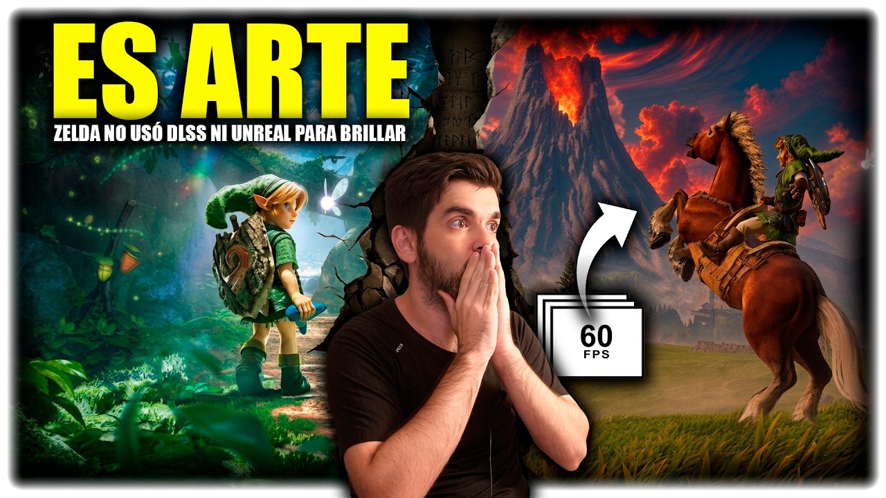 🎮 Zelda Ocarina of Time remake NO USA Unreal ni DLSS... Solo es ARTE | Xbox PS5 Switch 2 - Semons