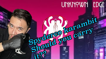 Spyderco karambit