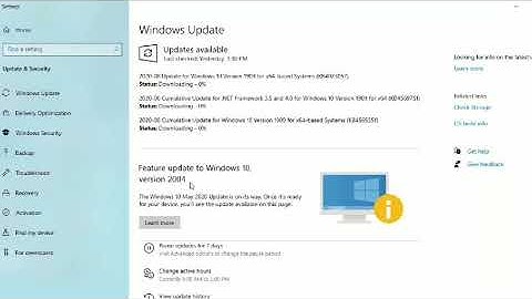 2020-08_Update for Windows 10 Version 1909 KB4023057, KB4569751 & KB4565351