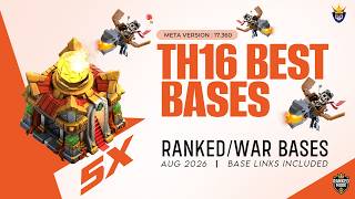 5 TH16 War/Ranked Bases to help you win more Wars | Clash of Clans screenshot 5