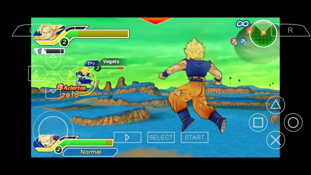 Goku ssj con gohan ssj VS vegeta ssj y frezer