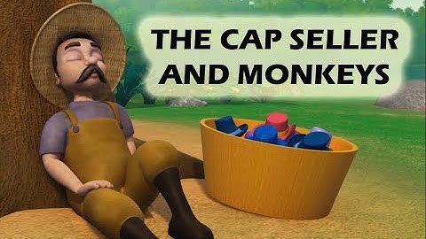 The Cap Seller & Monkey | English Moral Based Animated Story for Kids | WIK Entertainment Presents
