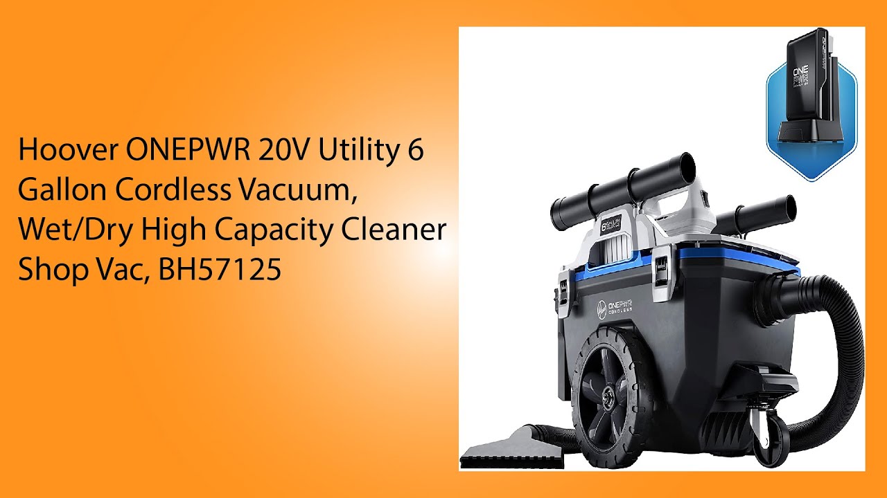 Hoover ONEPWR 20V Utility 6 Gallon 