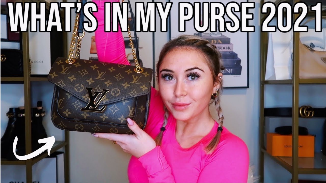 LOUIS VUITTON PASSY BAG UNBOXING & REVIEW + WHAT'S IN MY PURSE