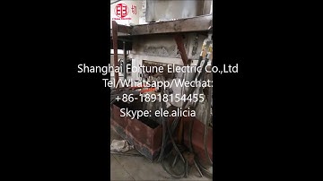 Horizontal continuous casting machine for brass rod