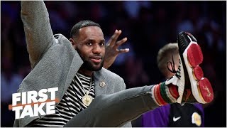 LeBron 'should reconsider his future' with the Lakers - Stephen A. | First Take