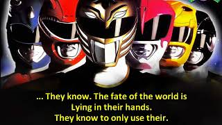 Karaoke Mighty Morphin Power Rangers