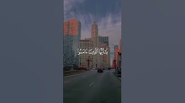 إن الله وملائكته يصلون على النبي/ القارئ فارس عباد #قرآن