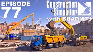 CONSTRUCTION SIMULATOR (2022) EU Map - Episode 77: FINALE: STEEL GRANDSTAND: Part 2