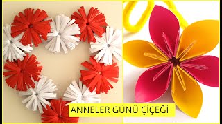 ANNELER GÜNÜ 2020 | ANNELER GÜNÜ KAĞITTAN ÇİÇEK